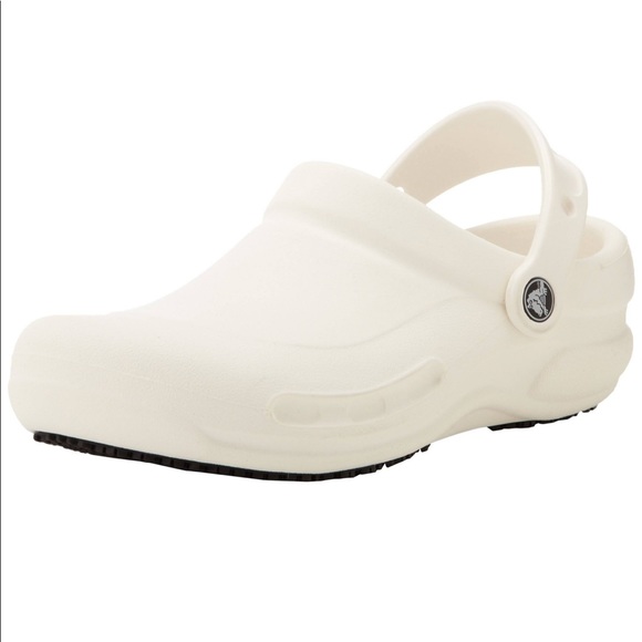 adult white crocs